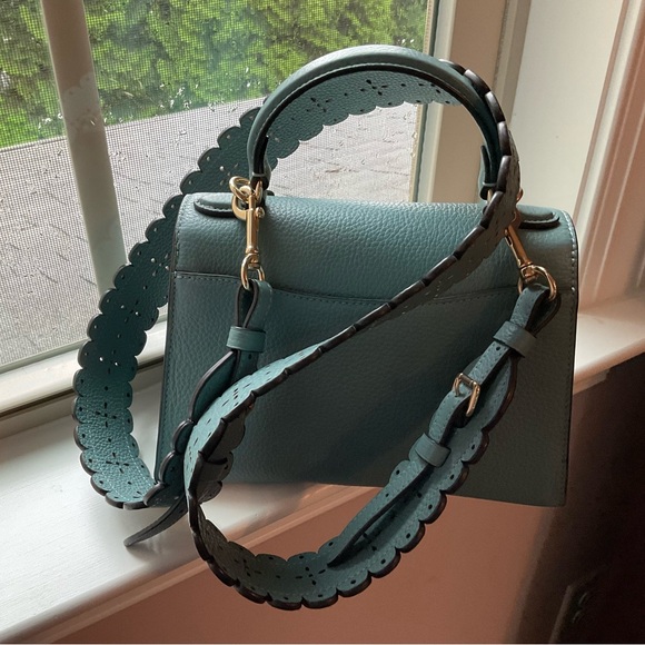 Coach Green Satchel Bag - Picture 7 of 11